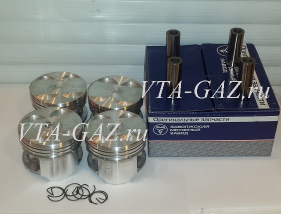 Поршня Газель, Соболь дв. 405 Евро-2-3 ЗМЗ 96,5 комплект ЗМЗ, 405-1004018-01-БР за 6 000.00 руб.