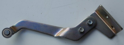 Ролик боковой двери нижний в сборе Газель, Соболь