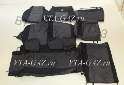 Чехлы Газель, Газон Next на 7-ми местный салон Фермер, ЦМФ с 2017 г. в.