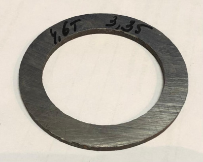 Кольцо регулировочное подшипника заднего моста Газель Next 4.6т (3,35мм)