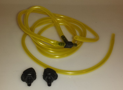 Трубки омывателя (шланги) стекла с тройником + форсунки универсальный комплект