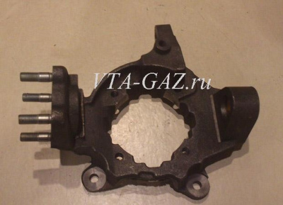 Корпус поворотного кулака Газель 4х4 под болт левый