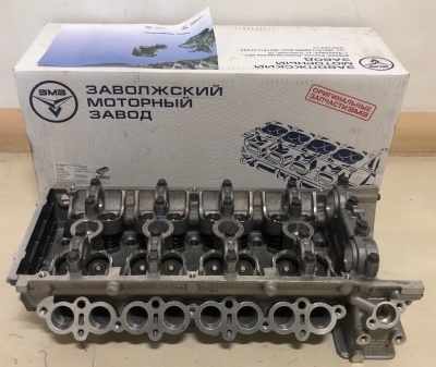 Головка блока цилиндров с клапанами (ГБЦ) Газ, Уаз дв. 406, 405, 409 Евро-2 ЗМЗ, 406.1003007-40 за 65 000 руб.