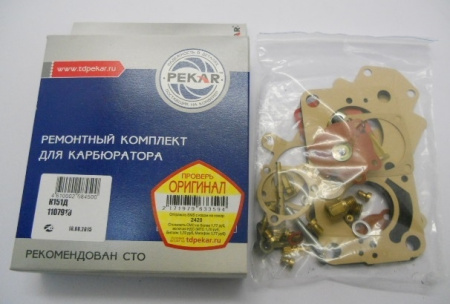Ремонтный комплект карбюратора Газель, Соболь К-151Д "PEKAR" дв. 406 ЗМЗ карбюратор