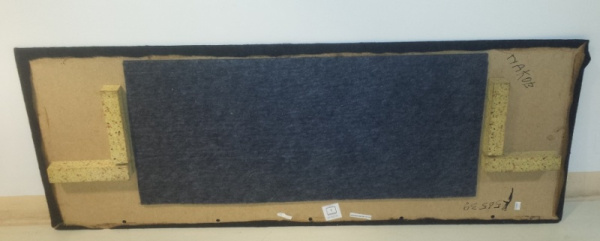 Обшивка (обивка) стенки задка кабины Газель Next нижняя